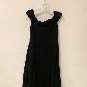 Banana Republic Black Off Shoulder Dress